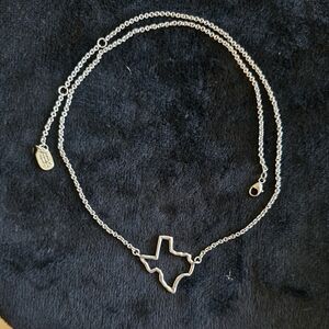Retired James Avery Texas Necklace